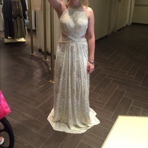 Greek goddess prom dress -best offer-